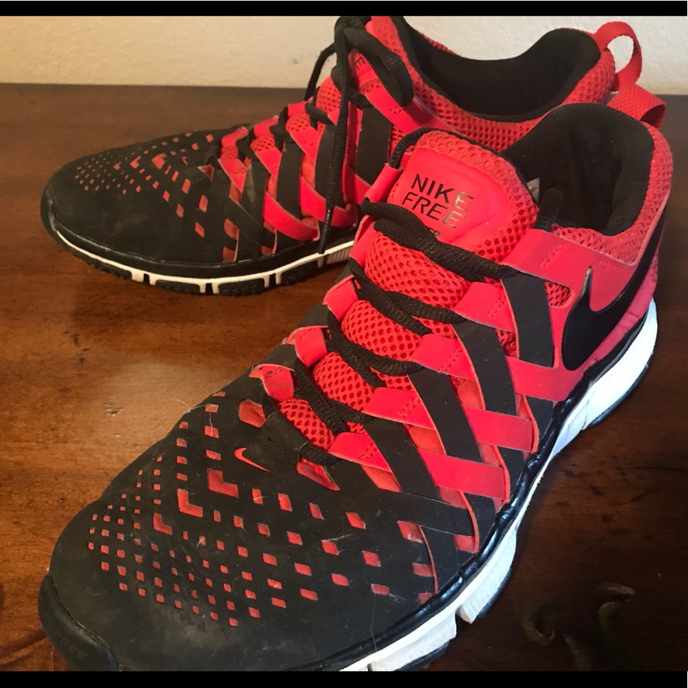 Nike Free Trainer 5.0 Red/Black Size 8.5